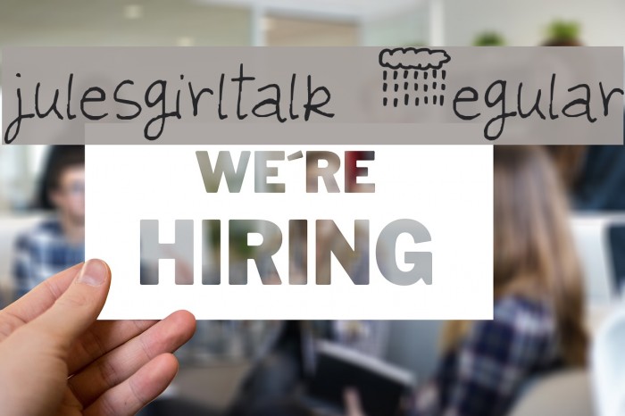 julesgirltalk Regular Example 1