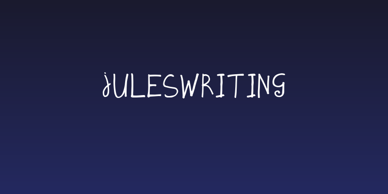 juleswriting Social Header
