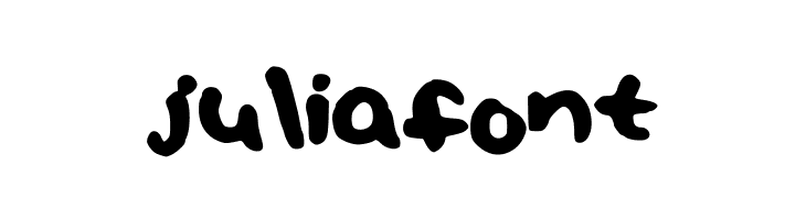 juliafont  Frei Schriftart Herunterladen