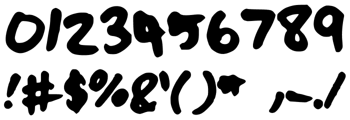 juliafont Font OTHER CHARS