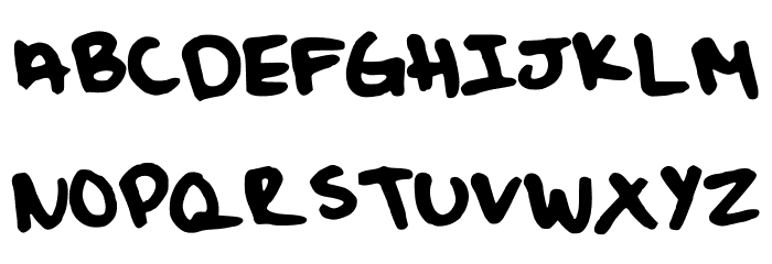 juliafont Font UPPERCASE