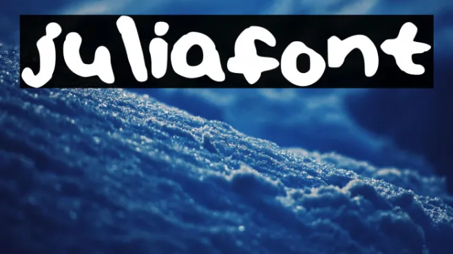 juliafont Example 3