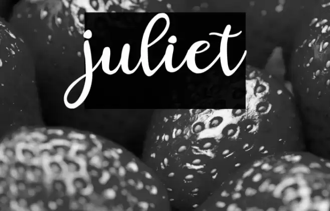 juliet Font examples