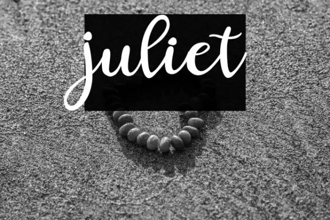 juliet Font examples