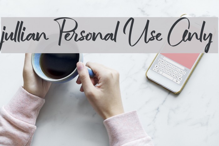 jullian Personal Use Only Example 1
