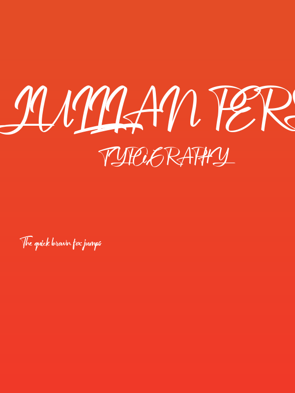 jullian Personal Use Only Poster