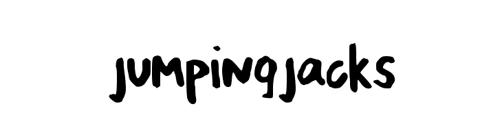 jumpingjacks Font