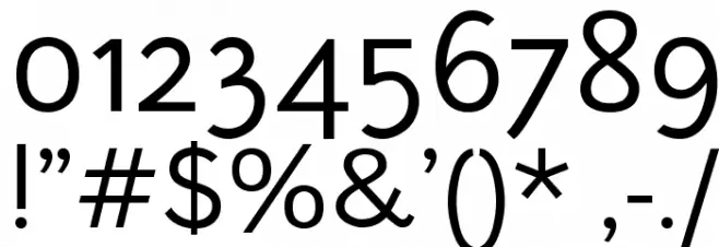 junction regular Regular Font OTHER CHARS