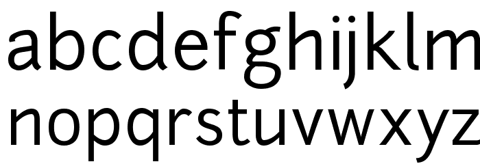 junction regular Regular Font LOWERCASE