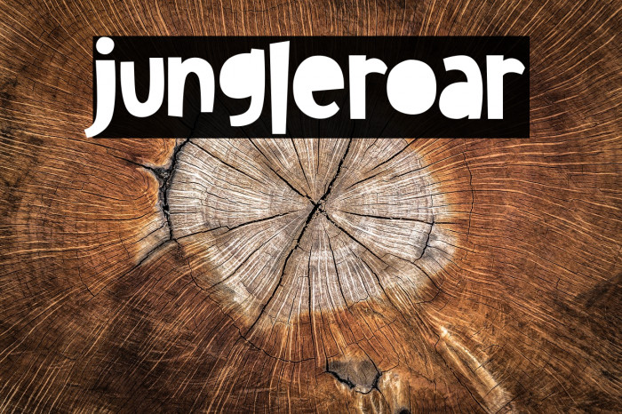 jungleroar Font examples