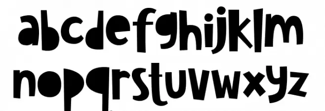 jungleroar Font LOWERCASE