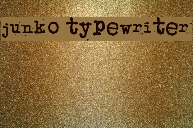 junko typewriter Example 1