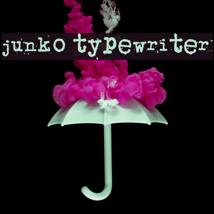junko typewriter Font examples