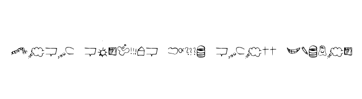just symbols and stuff Medium  フリーフォントのダウンロード