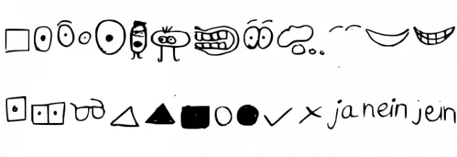 just symbols and stuff Medium Fuentes MAYÚSCULAS