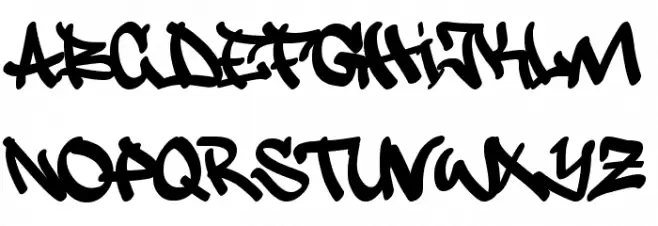 justfist Font Litere mari