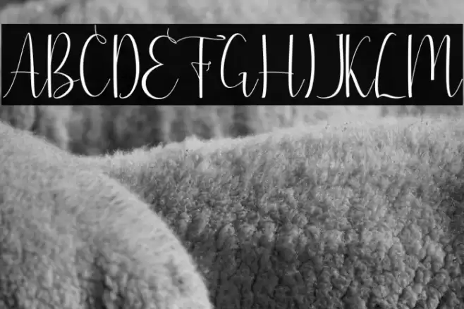 justfriends Font examples