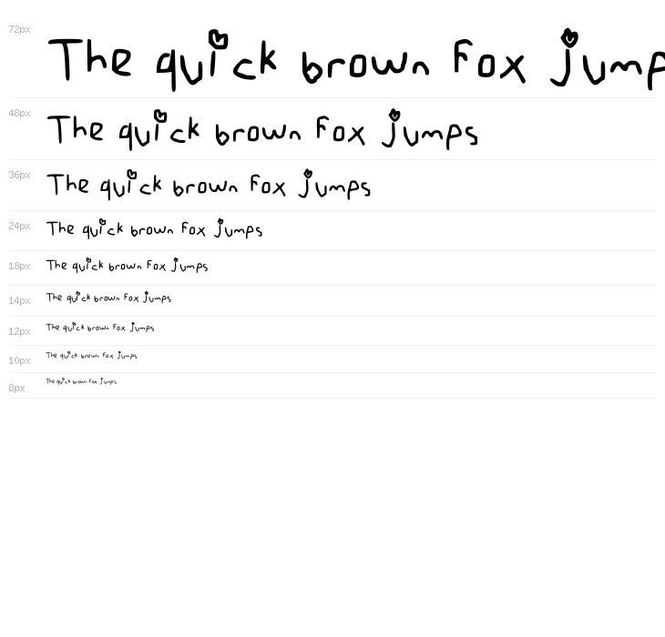 justgirlytext Medium Waterfall