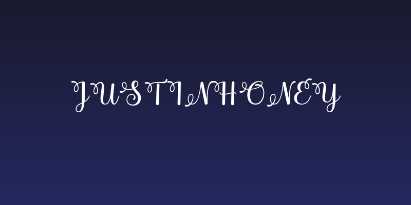 justinhoney Social Header