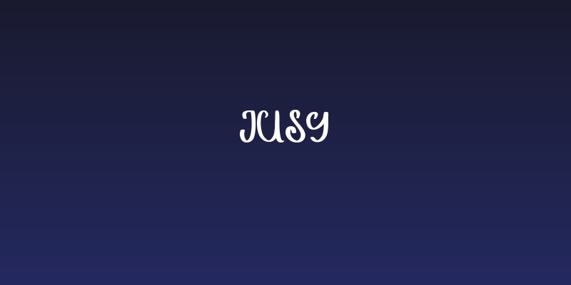 jusy Social Header
