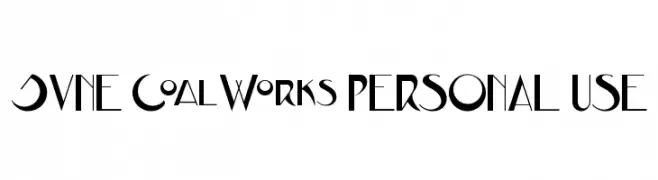 JVNE CoalWorks PERSONAL USE  baixar fontes gratis