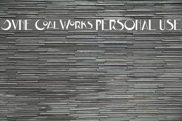 JVNE CoalWorks PERSONAL USE Example 3