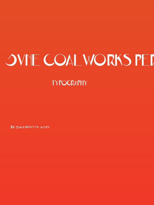 JVNE CoalWorks PERSONAL USE Poster
