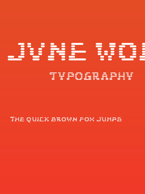 JVNE Wopper'83 Regular Poster