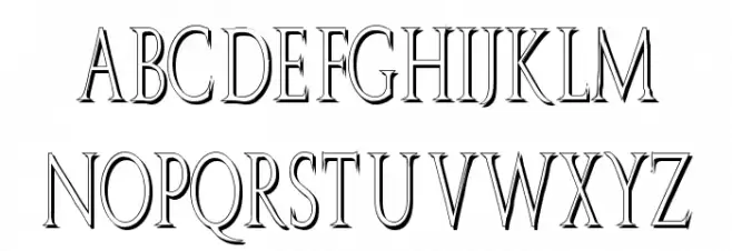 JW Brass Polices MINUSCULES