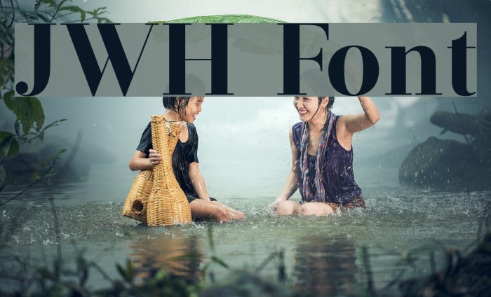 JWH Font examples