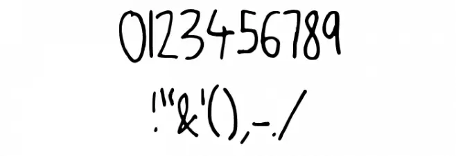 JW_Script Font OTHER CHARS