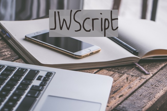 JW_Script Шрифта examples