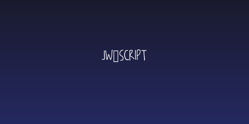 JW_Script Social Header