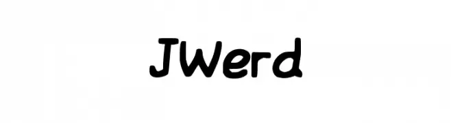 JWerd  フリーフォントのダウンロード