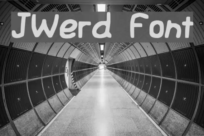 JWerd Font examples