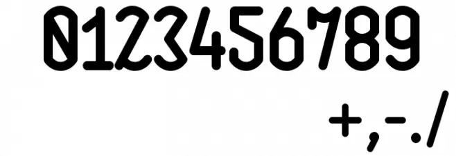 K フォント その他の文字
