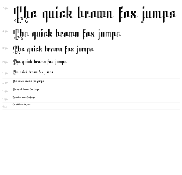 K22 Angular Text Waterfall