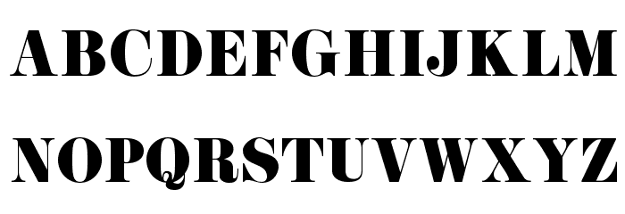 K22 Didoni Font UPPERCASE