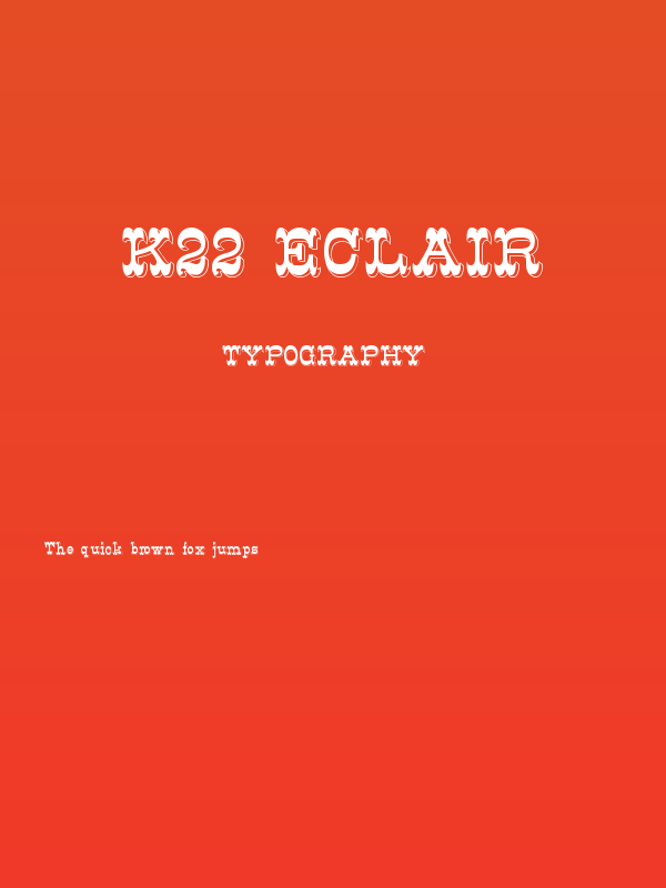 K22 Eclair Poster