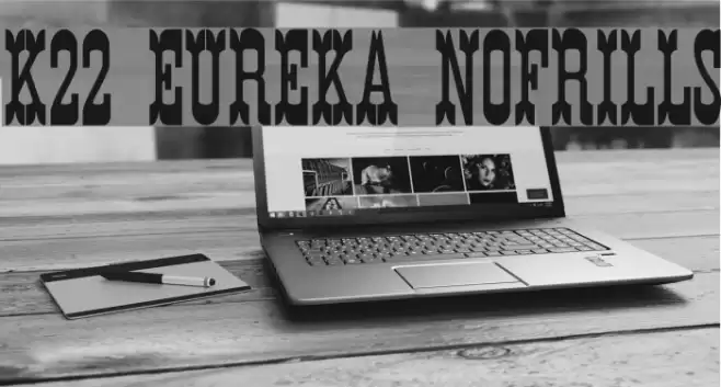 K22 Eureka NoFrills Font examples