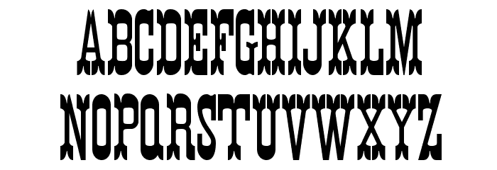 K22 Eureka NoFrills Font LOWERCASE
