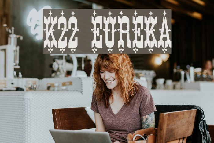 K22 Eureka Font examples