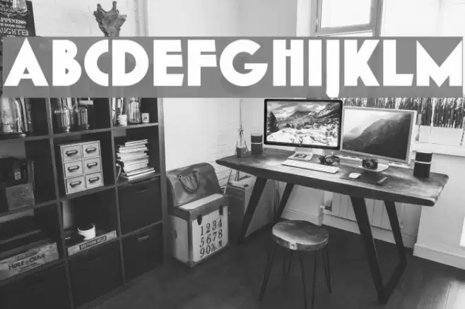 K22 Gadget Font examples