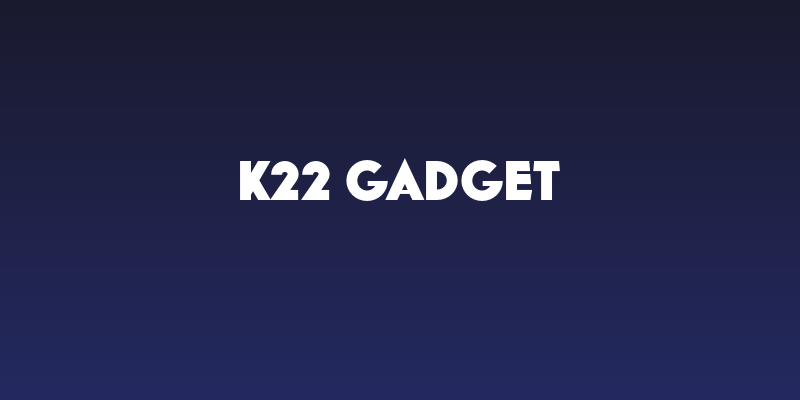 K22 Gadget Social Header