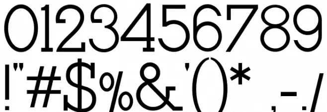 K22 Karnak Deco Font OTHER CHARS