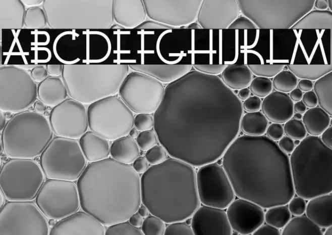 K22 Lawenta Font examples