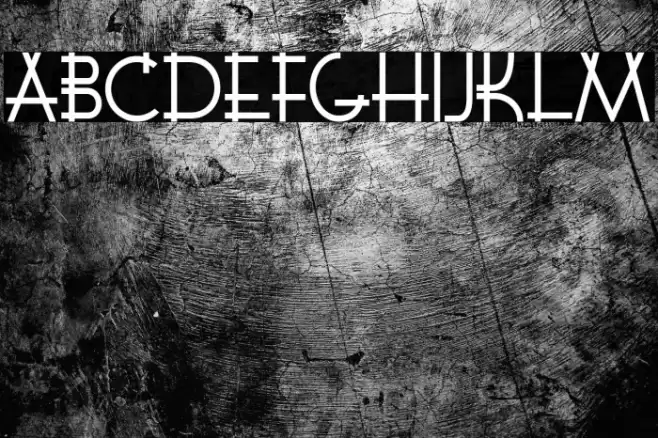 K22 Lawenta Font examples