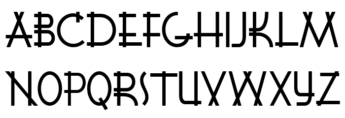 K22 Lawenta Schriftart Kleinbuchstaben