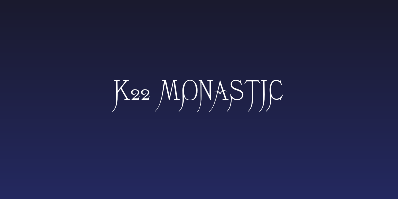K22 Monastic Social Header