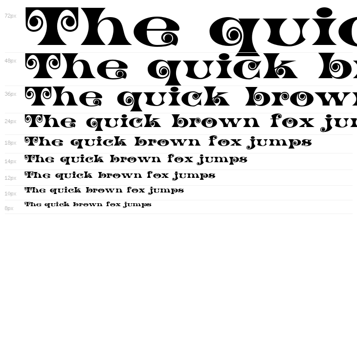 K22 Spiral Swash Waterfall